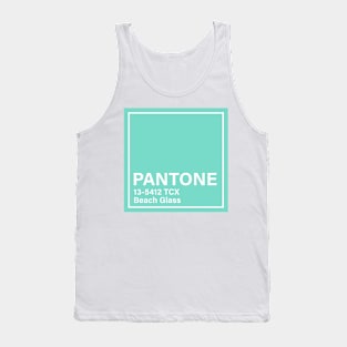 pantone 13-5412 TCX Beach Glass Tank Top